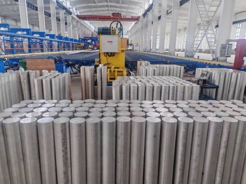 Metal extrusion production process